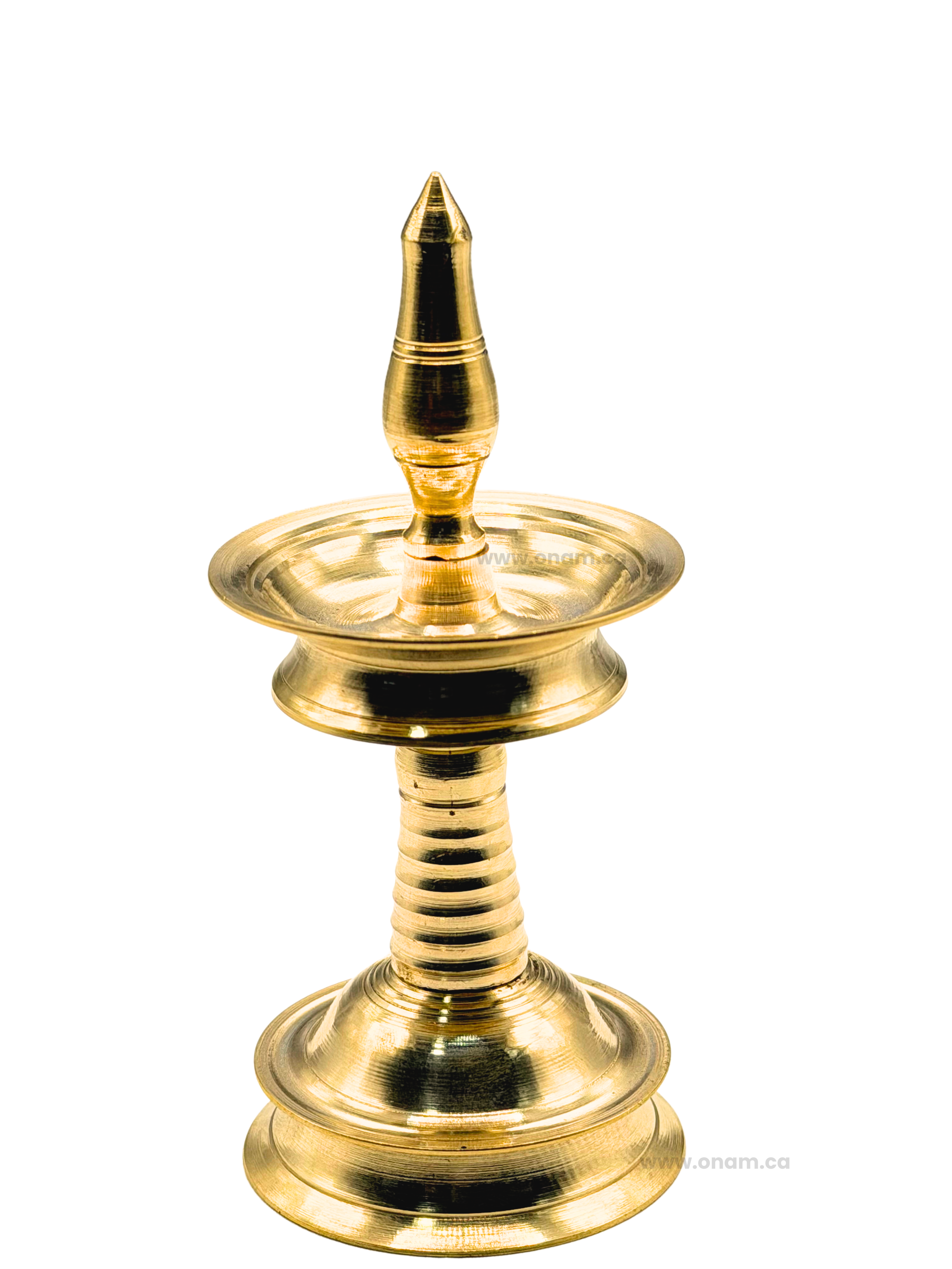 4 inch - Brass Lamp for Festivals, Rituals & Home Decor, Nilavilakku