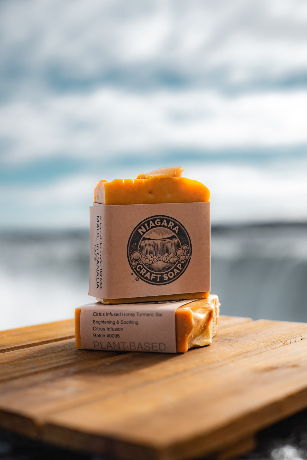 Citrus Infused Honey Turmeric Bar
