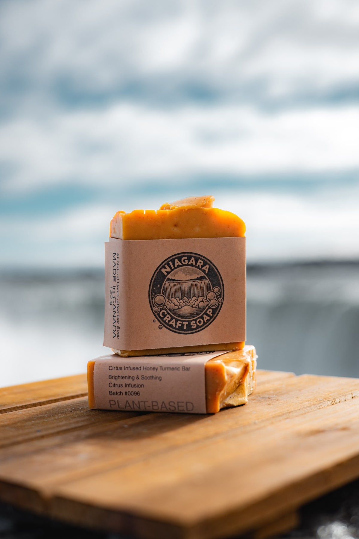 Citrus Infused Honey Turmeric Bar