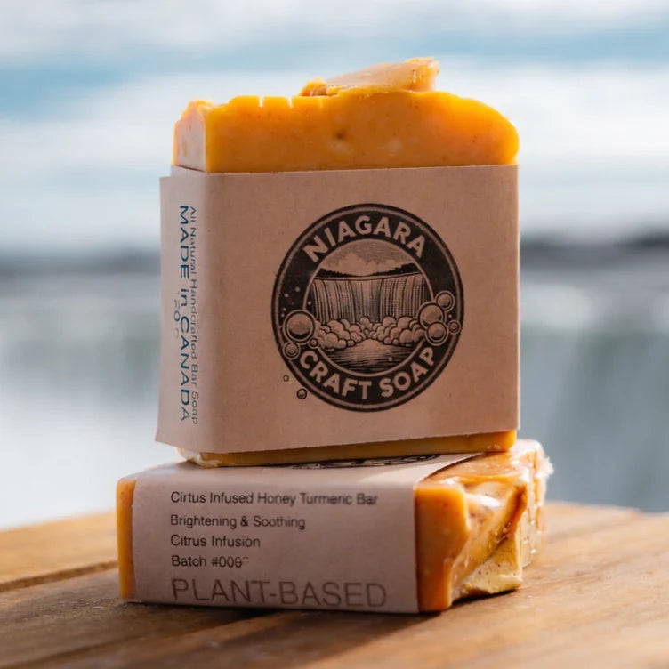 Citrus Infused Honey Turmeric Bar